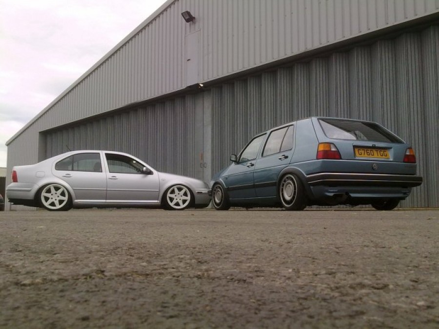 Volkswagen Jetta MK4/A4, Typ 1J roues ATS Techart Monoblocks R18 8J ET48 215/35