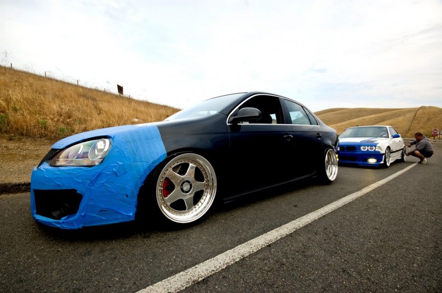Volkswagen Jetta MK5/A5, Typ 1K5 roues SSR Koenig Monster R18 9.5J ET29 205/40 11J ET23 225/40