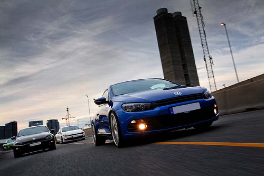 Volkswagen Scirocco 3e génération roues BBS RS-GT R20 9.5J ET36 235/30