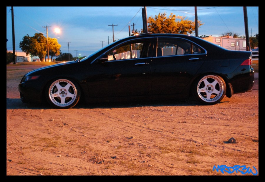 Acura TSX CL9 roues SSR Koenig Monster R18 8J ET35 205/40 9J 215/40