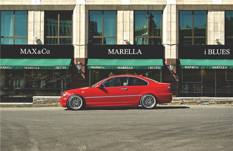 BMW 3 series E46 roues Enkei Algernon Intelesse II R18 8.5J ET23 225/40 coupe 