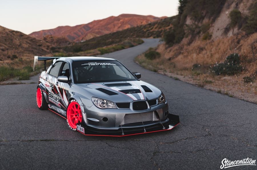 Subaru Impreza GD, GG roues Ambit FF4 R18 10.5J ET15 285/30 STi 