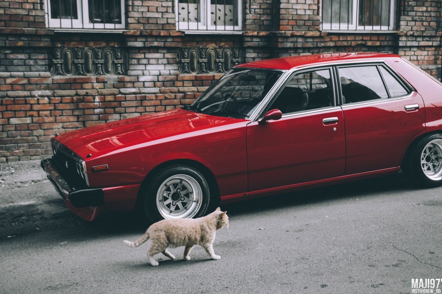 Nissan Skyline C210 roues SSR MK3