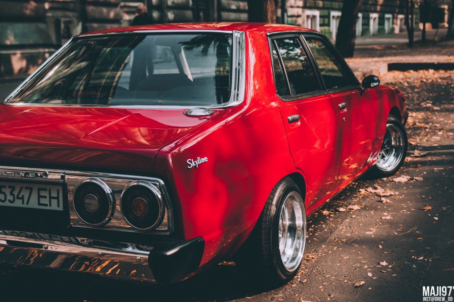 Nissan Skyline C210 roues SSR MK3