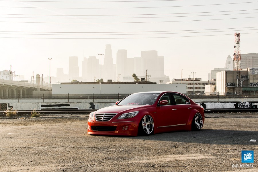 Hyundai Genesis BH roues Luxury Abstract Grassor-C R20 11J ET-30 245/35 13J ET-50 295/30
