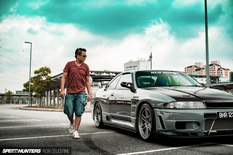 Nissan Skyline R33 roues Enkei RPF1 R19 275/30