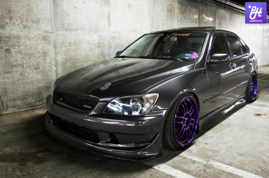 Lexus IS XE10 roues Enkei RPF1 R18 8.5J 215/35 9.5J 225/40