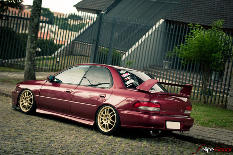 Subaru Impreza GD, GG roues OZ Racing F1 R17 7.5J ET38