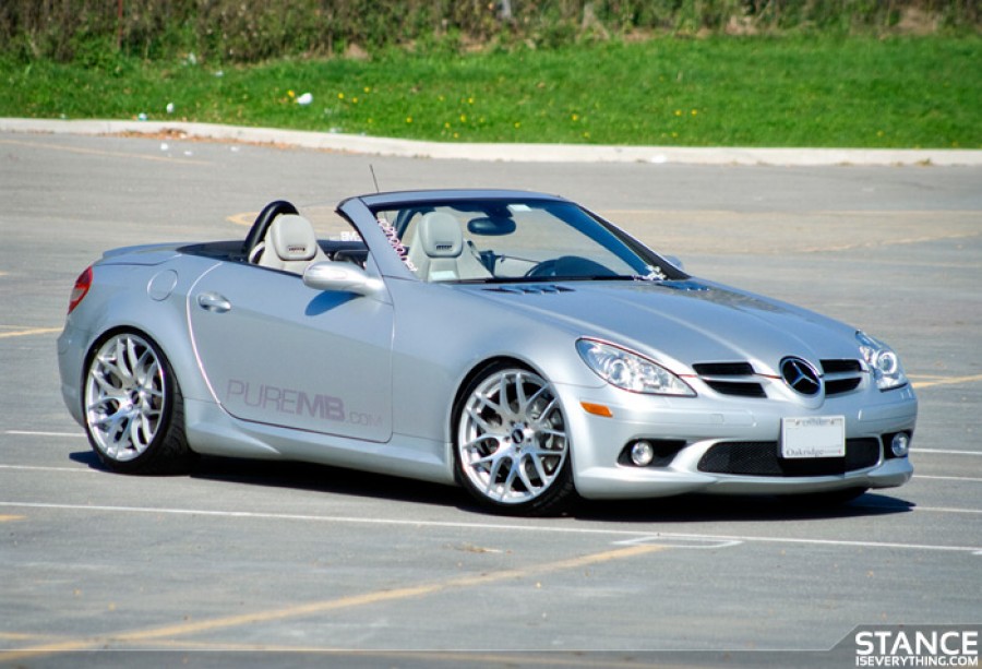 Mercedes-Benz SLK-Class R171 roues Sonic Tuning ST160 R19 8.5J ET35 235/35 9.5J 245/35