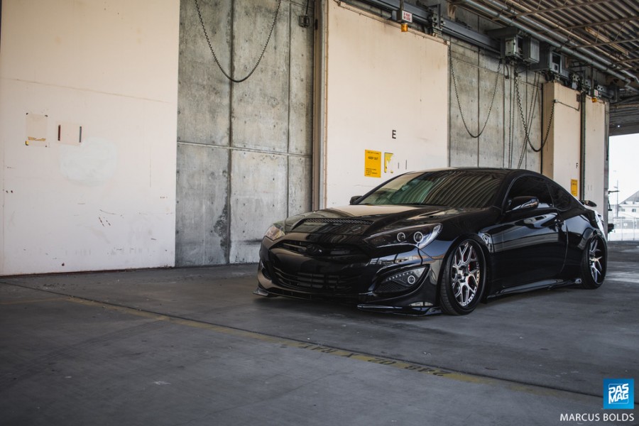 Hyundai Genesis Coupe roues Avant Garde F411 R20 9.5J ET20 255/35 11J 285/30