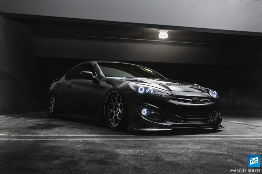Hyundai Genesis Coupe roues Avant Garde F411 R20 9.5J ET20 255/35 11J 285/30