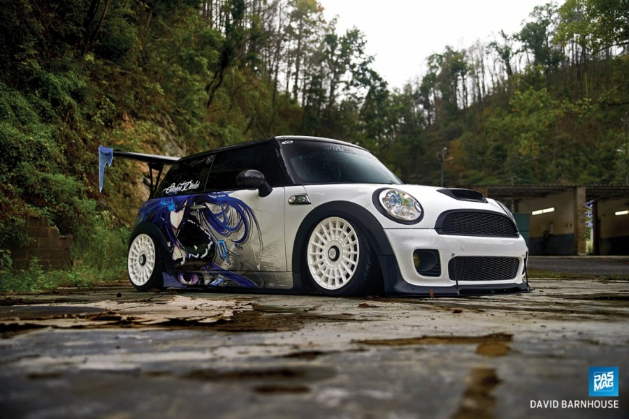 Mini Cooper S roues Rotiform LAS-R R17 8J ET30 195/40