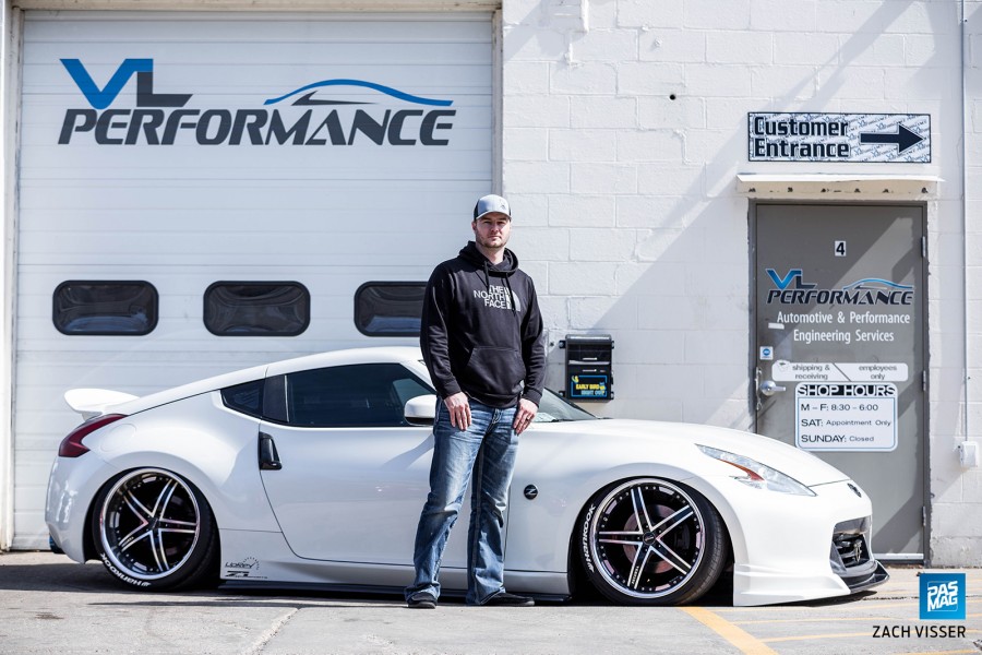 Nissan 370Z roues Vertini Fairlady R20 9J ET35 245/35 10.5J 285/30