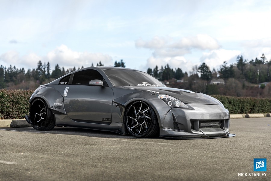 Nissan 350Z roues Vision 422 Prowler R20 12J ET-51 225/30 285/30 Touring 