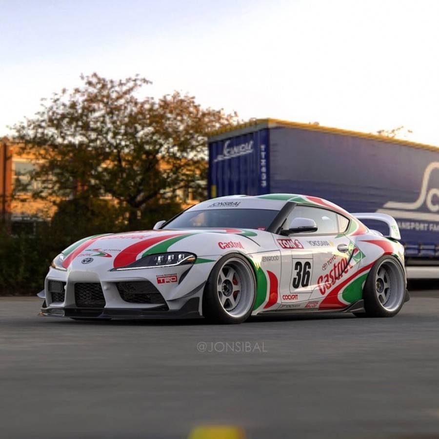 Toyota Supra A90  roues Work Meister L1