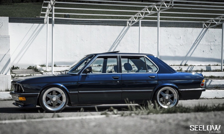 BMW 3 series E30 roues Crimson Linea Sport R18 8.5J ET45 9.5J