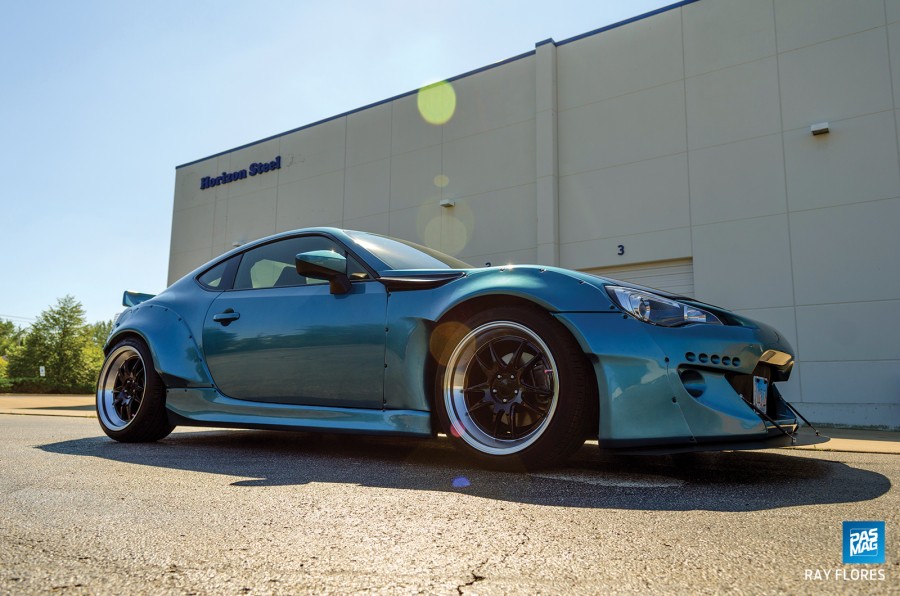 Subaru BRZ roues F1R F102 R18 9.5J 225/55