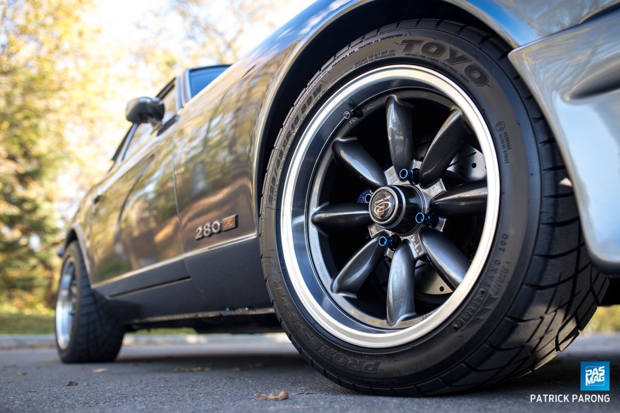 Datsun 280Z roues Rota RB-R R16 8J ET4 225/45