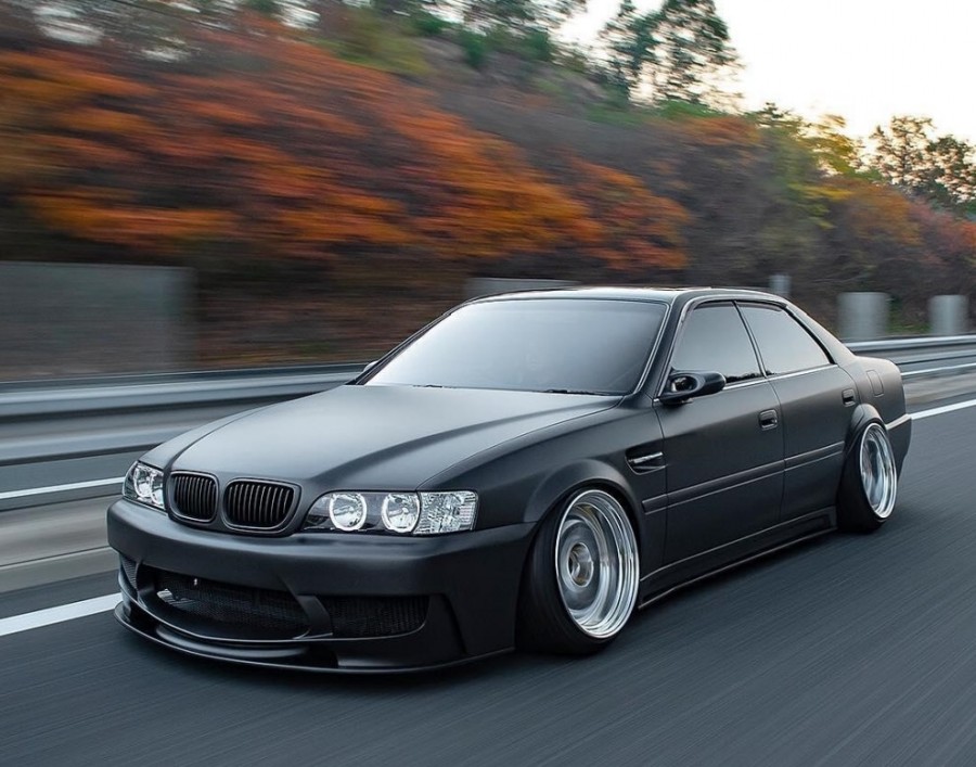 Toyota Chaser 100 roues Work Meister S1 3P R18