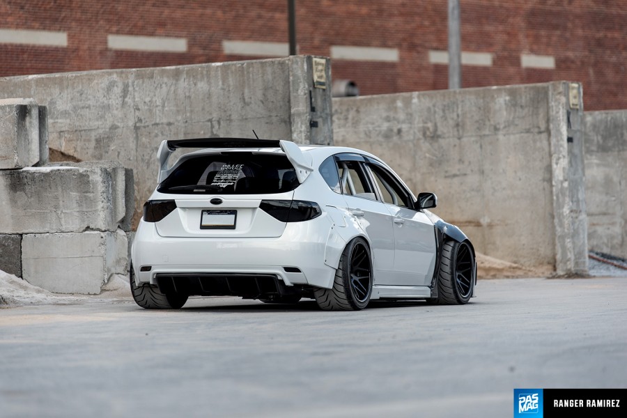 Subaru Impreza GJ, GP roues Nessen Forged S7.0 R18 12J ET6 315/30 WRX 