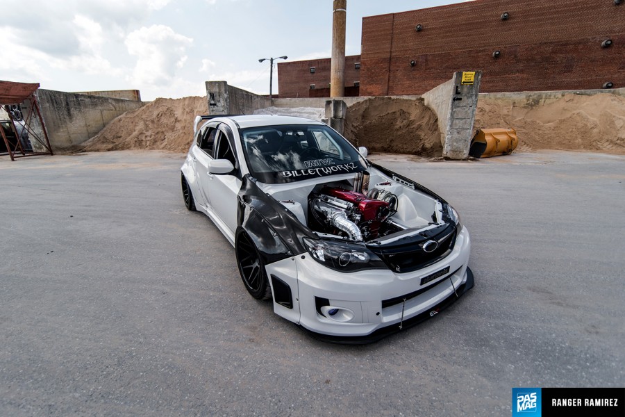 Subaru Impreza GJ, GP roues Nessen Forged S7.0 R18 12J ET6 315/30 WRX 