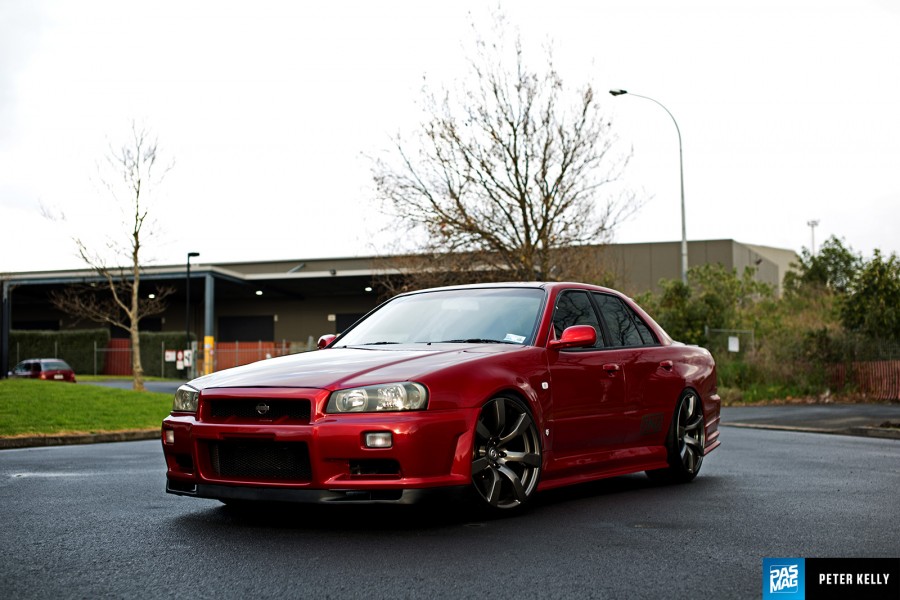 Nissan Skyline R34 roues OEM Nissan GTR R20 10.5J ET25 285/35