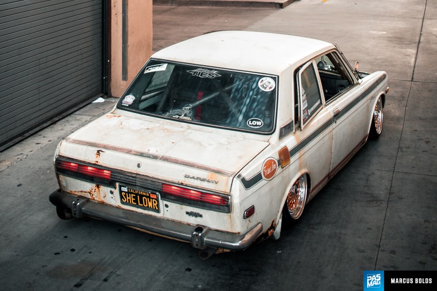 Datsun 510 roues BBS RS R15 7J ET14 165/45 8J ET39 165/50