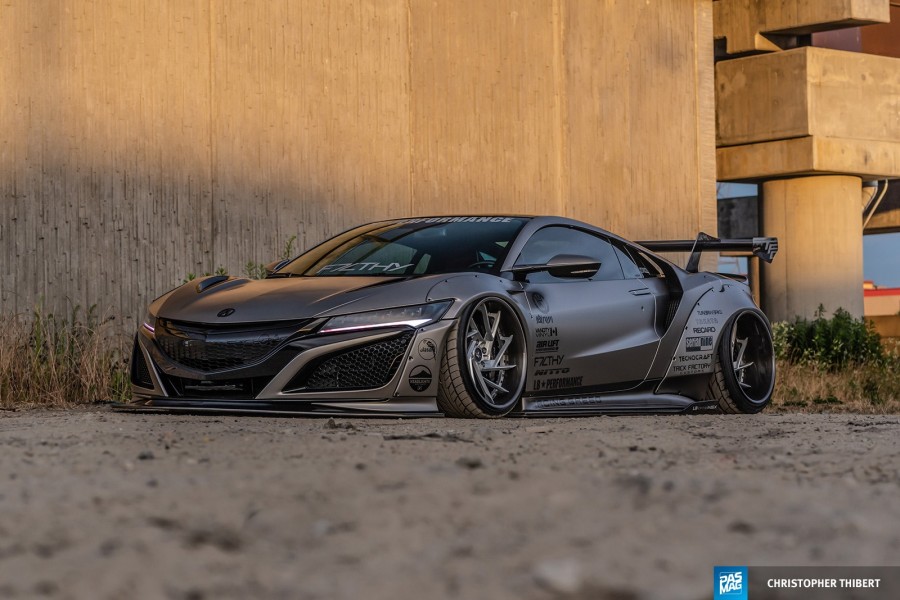 Acura NSX 2 generation. NC1 roues Tecnocraft Forged R20 10J ET-10 245/30 13J ET-55 305/30
