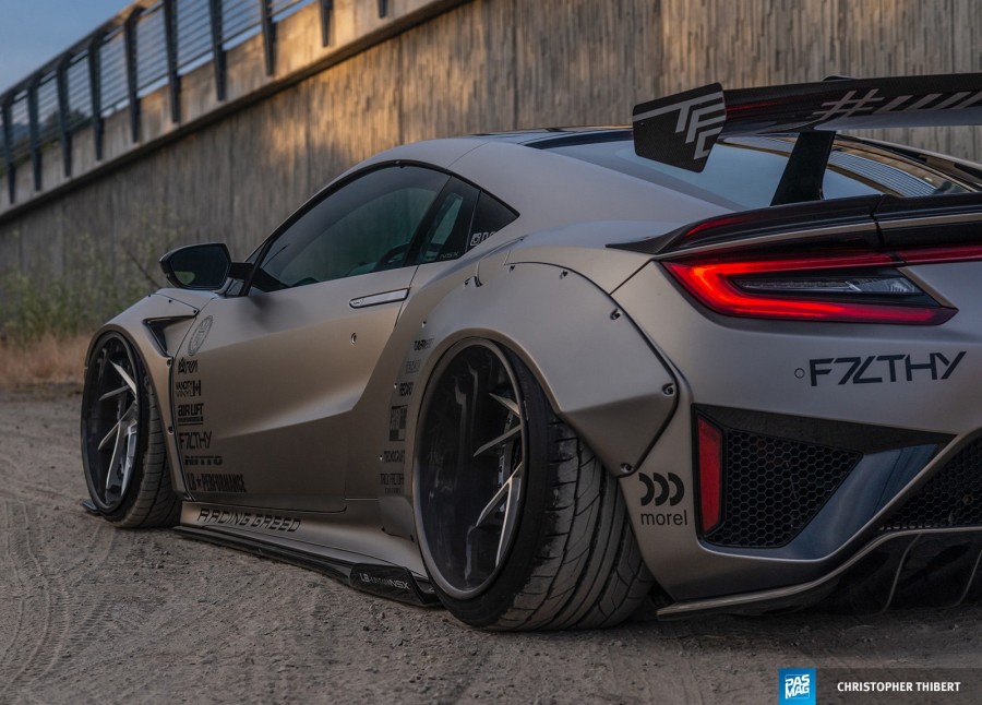 Acura NSX 2 generation. NC1 roues Tecnocraft Forged R20 10J ET-10 245/30 13J ET-55 305/30