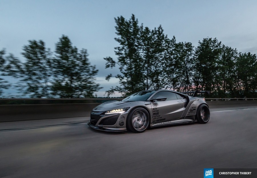 Acura NSX 2 generation. NC1 roues Tecnocraft Forged R20 10J ET-10 245/30 13J ET-55 305/30