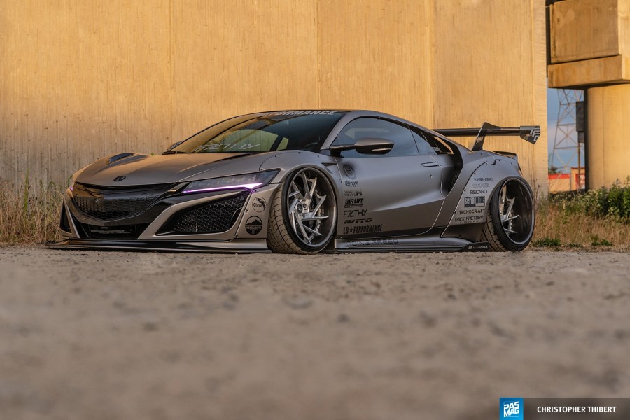 Acura NSX 2 generation. NC1 roues Tecnocraft Forged R20 10J ET-10 245/30 13J ET-55 305/30