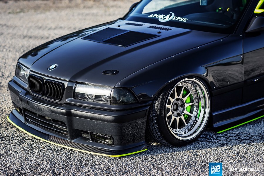 BMW 3 series E36 roues OZ Racing Hartge Design C R17 10.5J R18 11.5J