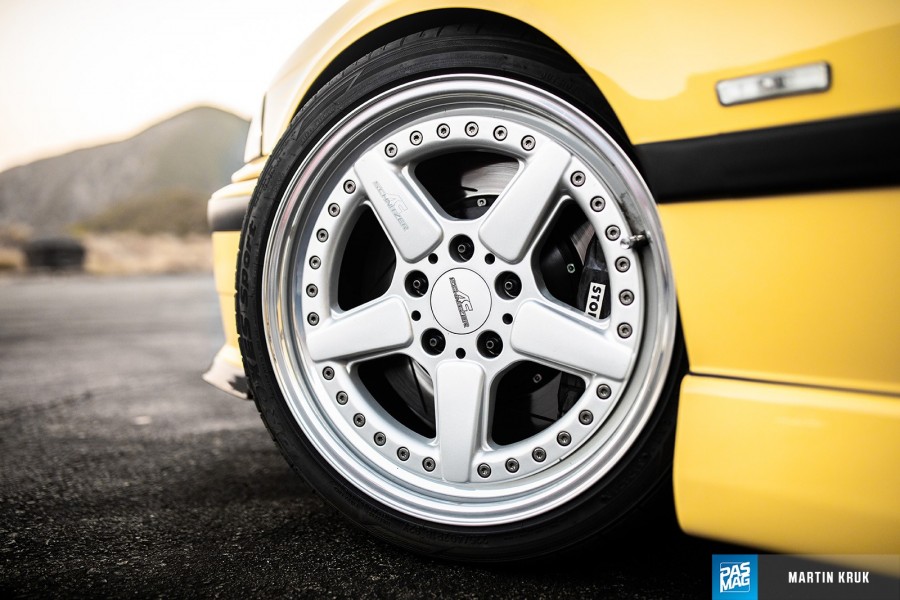 BMW 3 series E36 roues AC Schnitzer Type 2 Rennsport R18 225/40 245/35 M3 