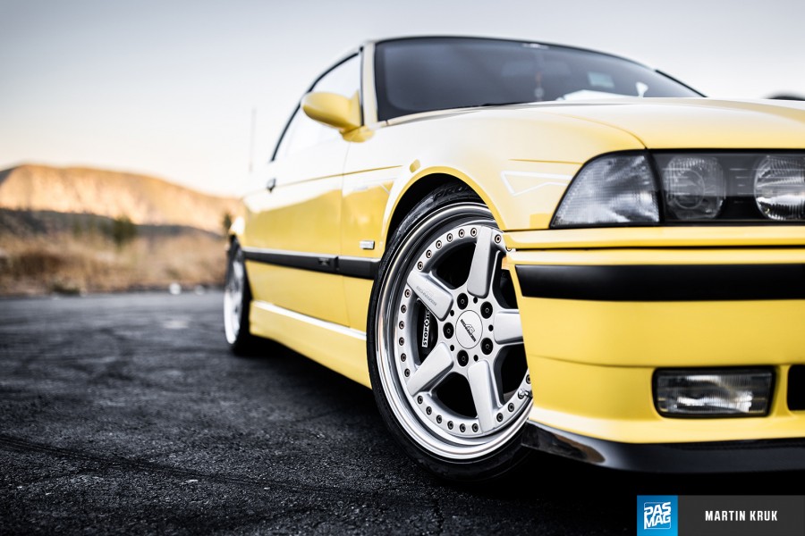 BMW 3 series E36 roues AC Schnitzer Type 2 Rennsport R18 225/40 245/35 M3 