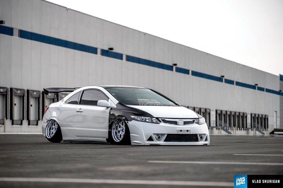 Honda Civic FA/FG/FK/FN/FD roues Avant Garde F110 R17 10J ET9 205/40 Si 
