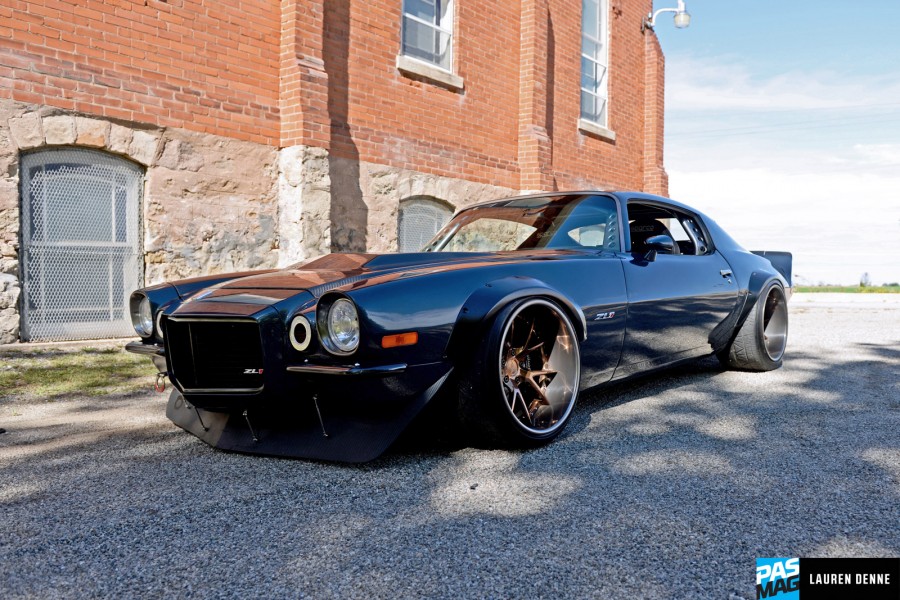 Chevrolet Camaro 2e génération roues RSV Forged RSF1 R19 12.5J ET60 295/30 13.5J ET82 325/25