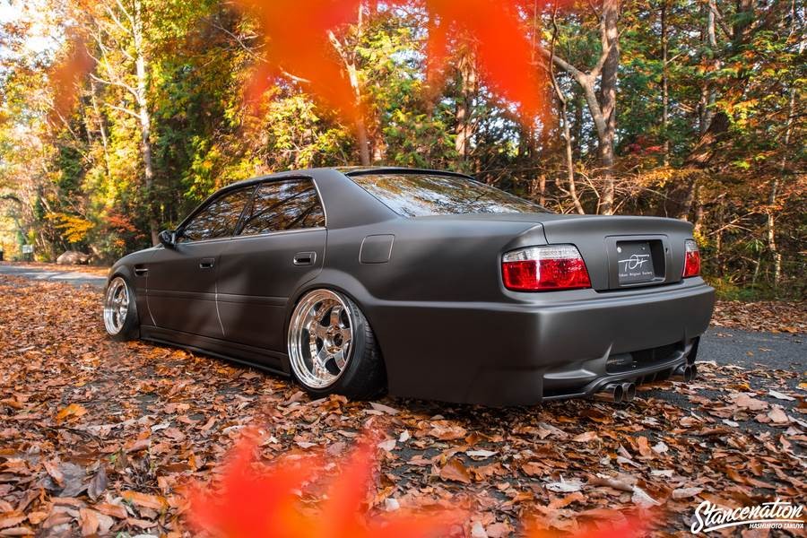 Toyota Chaser 100 roues Work Meister S1 3P R18