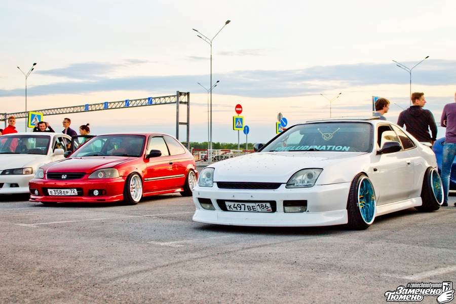 Honda Prelude BB5, BB6, BB7, BB8, BB9 roues Weds Sport Kranze Borphes R18 10.5J ET2 215/35 12.5J ET-23 245/35