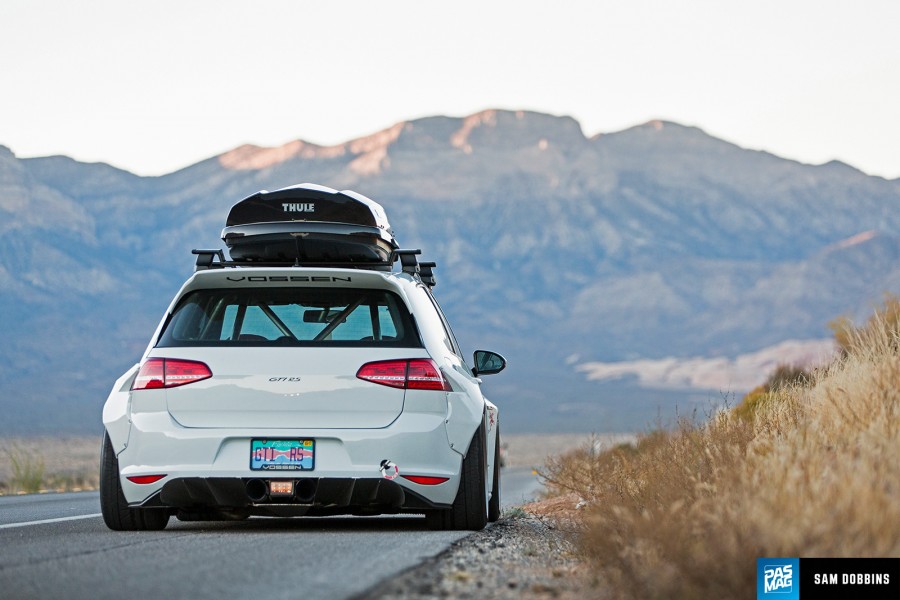 Volkswagen Golf MK7 roues Vossen Forged LC-106 R19 11J ET20 285/30 ET-10 GTI 