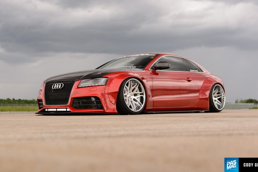 Audi A5 / S5 1 generation  roues Forgiato Kato 1 ECL R20 9.5J ET-40 255/30 12J ET-50 305/25