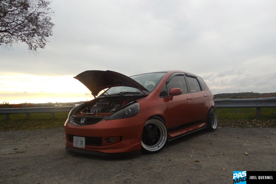Honda Fit 2e génération roues Fast Wheels Kimura R17 9J ET20 205/40 Sport 