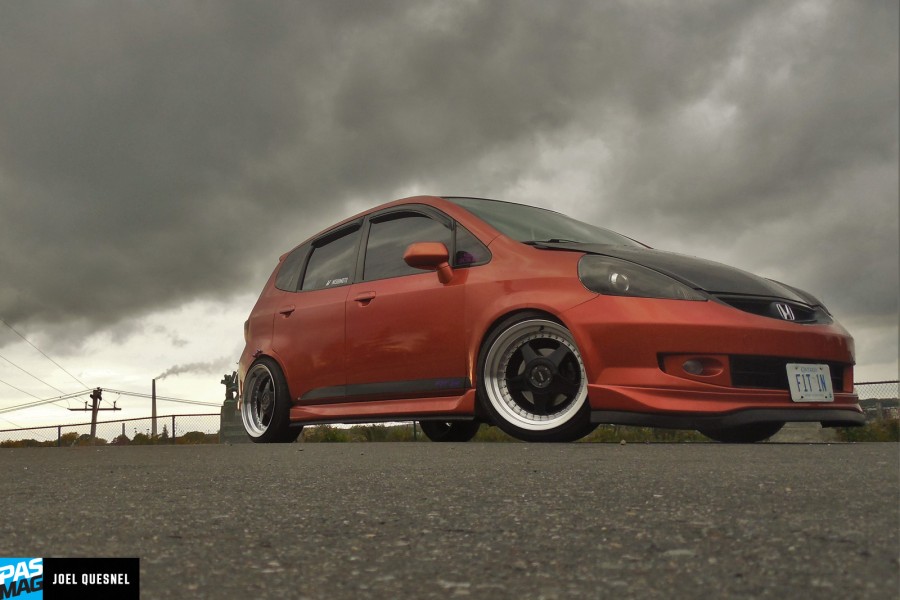 Honda Fit 2e génération roues Fast Wheels Kimura R17 9J ET20 205/40 Sport 