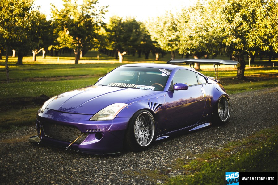 Nissan 350Z roues VIP Modular VX110 R18 10.5J ET-16 255/35 12J ET-8 295/35