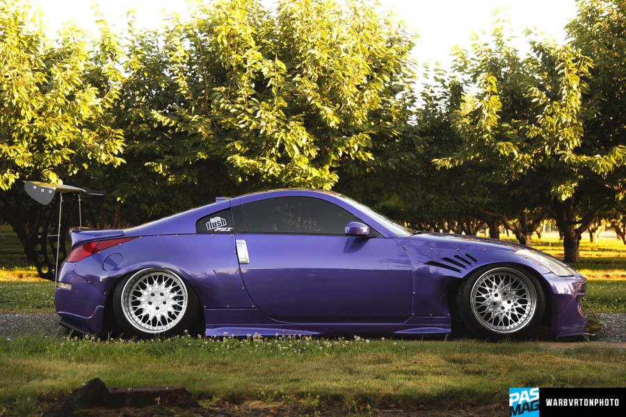 Nissan 350Z roues VIP Modular VX110 R18 10.5J ET-16 255/35 12J ET-8 295/35