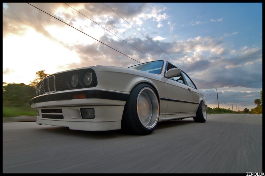 BMW 3 series E30 roues Borbet Type A R16 9J ET7 205/45
