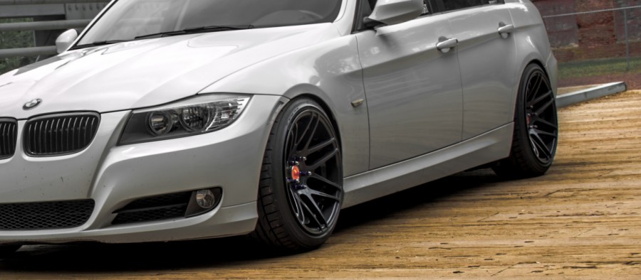 BMW 3 series E90 Sedan roues Forgestar F14 R18 9.5J ET21 235/40