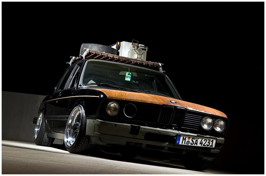 BMW 5 series E28 roues HRE 504 R17 9.5J ET-9 215/40 10.5J ET5 225/45