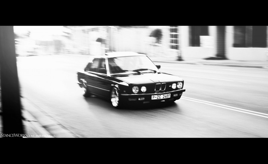 BMW 5 series E28 roues AC Schnitzer Type 1 Racing R17 9J ET6 215/40 10J ET17 225/40