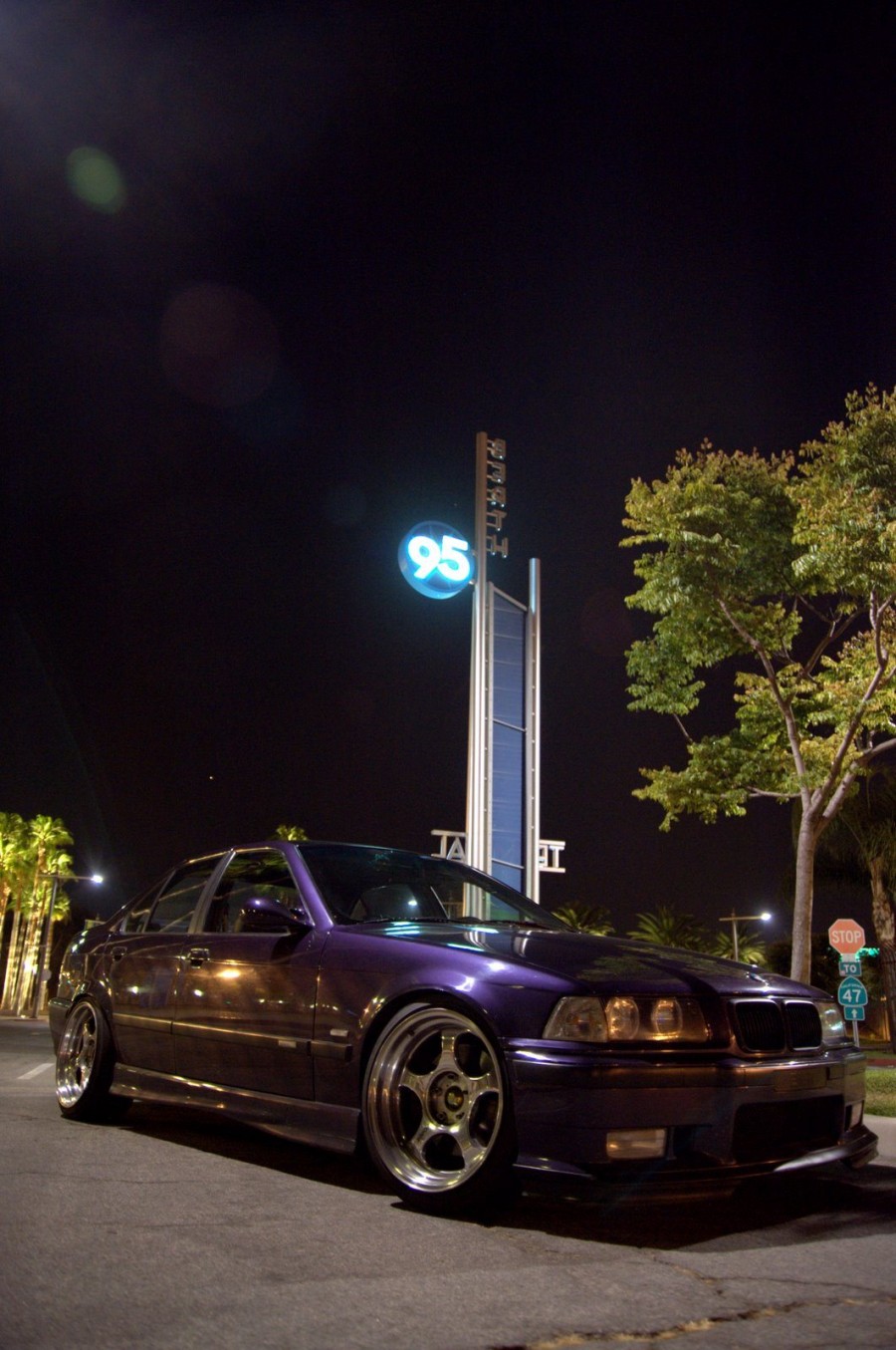 BMW 3 series E36 roues Forgeline RS R18 9.5J ET22 225/40