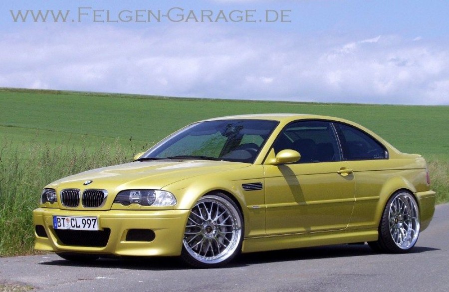 BMW 3 series E46 roues Work VS-XX R20 9.5J ET51 235/30 11J ET19 285/25